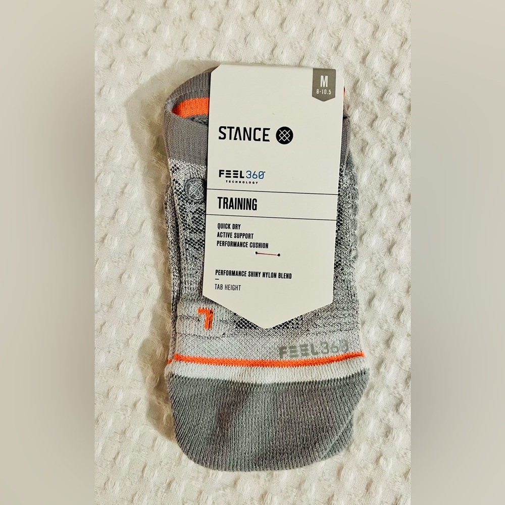 Stance Women’s Quick Dry Athletic Socks, Size Medium